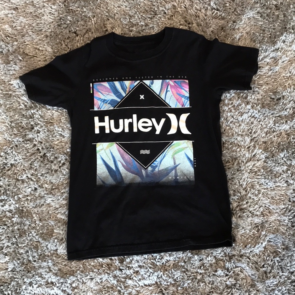 Hurley youth medium black shirt